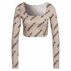 Bluza ADIDAS pentru femei LS CR TOP - HM4893-Imbracaminte-Bluze