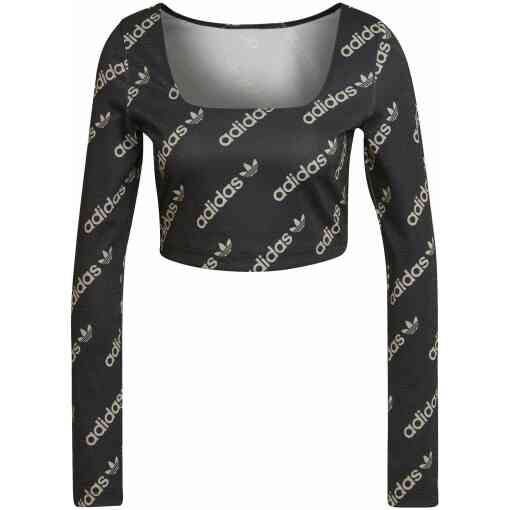 Bluza ADIDAS pentru femei LS CR TOP - HM4894-Imbracaminte-Bluze