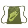 Nike Heritage Drawstring Bag Treeline/ Treeline/ Vivid Green-Gymsacks