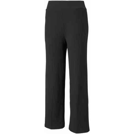 Pantaloni trening PUMA pentru femei HER RIBBED WIDE PANTS - 58952501-Imbracaminte-Pantaloni trening