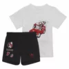 Trening ADIDAS pentru copii MICKEY AND MINNIE SHORT TEE SET - HF7538-Imbracaminte-Treninguri