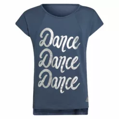 Tricou ADIDAS pentru copii G A.R. DANCETEE - GM7030-Imbracaminte-Tricouri
