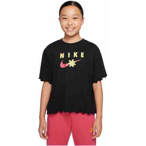 Tricou NIKE pentru copii G NSW TEE ENERGY BOXY FRILLY - DO1351010-Imbracaminte-Tricouri