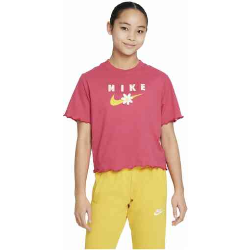 Tricou NIKE pentru copii G NSW TEE ENERGY BOXY FRILLY - DO1351666-Imbracaminte-Tricouri