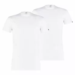 Tricou PUMA pentru barbati BASIC 2P CREW TEE - 93501602-Imbracaminte-Tricouri
