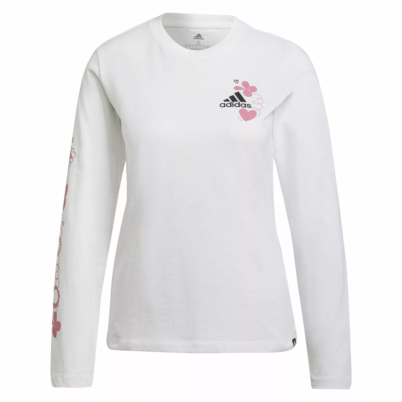 Bluza ADIDAS pentru femei W FNFLRL LS G T - H14699-Imbracaminte-Bluze