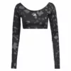 Bluza ADIDAS pentru femei W HYGLM CRO AOP - HD6283-Imbracaminte-Bluze