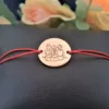 Bratara 3 surori / prietene - Argint 925 placat cu Aur roz 18 k