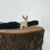 Bratara Cerb - Aur Galben 14K - Snur impletit-Bratari Aur-Personalizate >> Ocazie >> Iubitori de animale