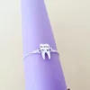 Bratara dinte cu lantisor - Argint 925-Bijuterii tematice profesii-Personalizate >> Ocazie >> Bijuterii tematice profesii