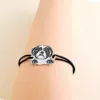 Bratara personalizata - Caine rasa Shih Tzu - Argint 925 - snur reglabil diverse culori-Bratari Argint-Personalizate >> Ocazie >> Iubitori de animale