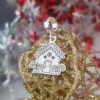 Charm personalizat Craciun - Casuta de turta dulce - Argint 925-Charm-uri Craciun-Ocazii >> Craciun >> Charm-uri Craciun >> Promoții