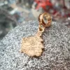Charm personalizat Craciun - Mos si brad - Argint 925 placat cu Aur roz 18K-Charm-uri Craciun-Ocazii >> Craciun >> Charm-uri Craciun >> Promoții