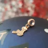 Charm personalizat Craciun - Renul Rudolf - Argint 925 placat cu Aur roz 18K-Charm-uri Craciun-Ocazii >> Craciun >> Charm-uri Craciun >> Promoții