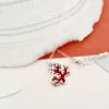 Choker Summer Elements - Personalizat cu diverse pandantive - Argint 925 - Lant silicon cu inchizatoare carabina-Chokere personalizate-Personalizate >> Ocazie >> Pentru cei dragi