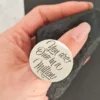 Inel declaratie de dragoste - Model mare si rotund - Gravura personalizata - Argint 925 - Model reglabil-Inele Argint-Personalizate >> Ocazie >> Bijuterii motivationale