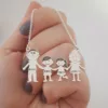 Lantisor Familie - 4 Membri - Nepoti si Bunici - Argint 925-Familia mea-Personalizate >> Ocazie >> Familia mea