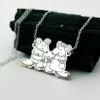 Lantisor personalizat - Familia Soricel - Argint 925-Lantisoare Argint-Personalizate >> Ocazie >> Iubitori de animale