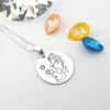 Lantisor personalizat - Minunea mea - Argint 925 - Cristal Swarovski-Lantisoare Argint-Personalizate >> Ocazie >> Familia mea