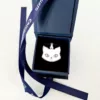 Pandantiv cap de pisica - Argint 925-Iubitori de animale-Personalizate >> Ocazie >> Iubitori de animale