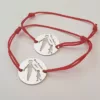 Set 2 bratari personalizate - 2 frati - Argint 925