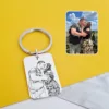 Breloc personalizat cu poza - Amitiri unice - Placuta 30x20 mm din Argint 925 - Inel otel inoxidabil-Fotogravura-Personalizate >> Tip Bijuterie >> Pentru el >> Noutati