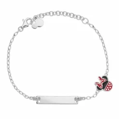 Bratara Disney placuta personalizabila și Minnie Mouse - Argint 925-Disney-Disney >> Noutati