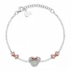 Bratara Disney simbol Minnie Mouse si fundite - Argint 925 si Cubic Zirconia-Disney-Disney >> Noutati