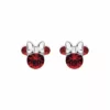Cercei Disney Birthday Minnie Mouse luna Ianuarie - Argint 925 si Cristal-Disney-Disney >> Noutati