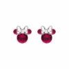 Cercei Disney Birthday Minnie Mouse luna Iulie - Argint 925 si Cristal-Disney-Disney >> Noutati