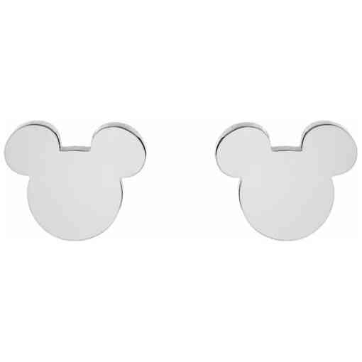 Cercei Disney Mickey Mouse simbol minimalist - Otel Medical Inoxidabil-Disney-Disney >> Noutati