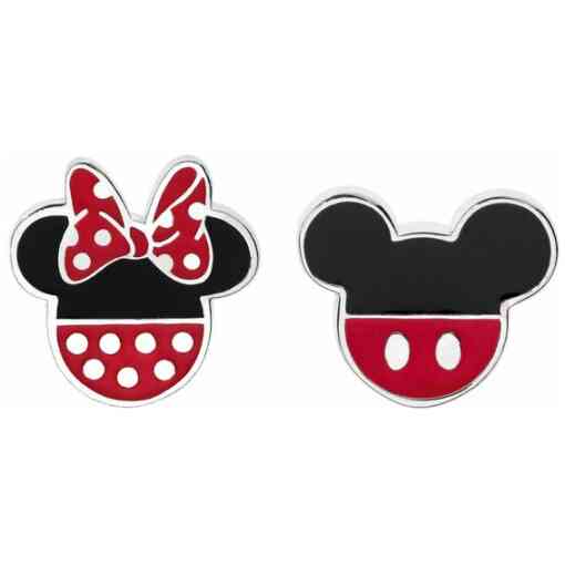Cercei Disney Mickey si Minnie Mouse - Argint 925 cu email colorat-Disney-Disney >> Noutati