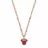 Colier Disney Minnie Mouse - Otel Medical Inoxidabil Rose si Cristale Roz-Disney-Disney >> Noutati