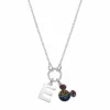 Colier Disney cu Initiala Numelui E si simbol Mickey Mouse - Argint 925 cu Zirconia Colorate-Disney-Disney >> Noutati
