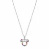 Colier Disney cu pandantiv Minnie Mouse - Argint 925 si Cubic Zirconia colorate-Disney-Disney >> Noutati