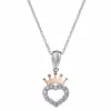 Colier Disney simbol coroana Princess - Argint 925 si Cubic Zirconia-Disney-Disney >> Noutati