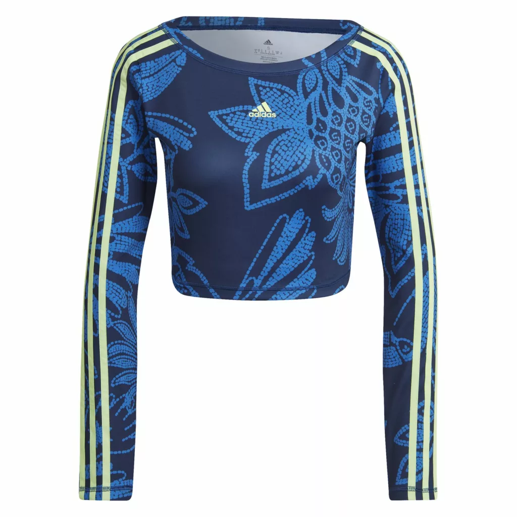 Bluza ADIDAS pentru femei FARM CROP LS - HI5216-Imbracaminte-Bluze