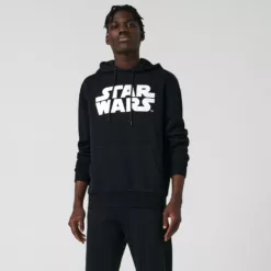 Sinsay - Bluză sport Star Wars - Negru-For him > clothes > sweatshirts