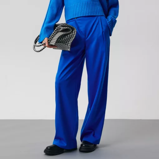 Sinsay - Pantaloni - Albastru-Collection > all > trousers