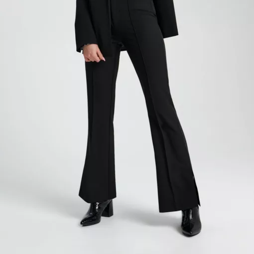 Sinsay - Pantaloni eleganți - Negru-Collection > all > trousers