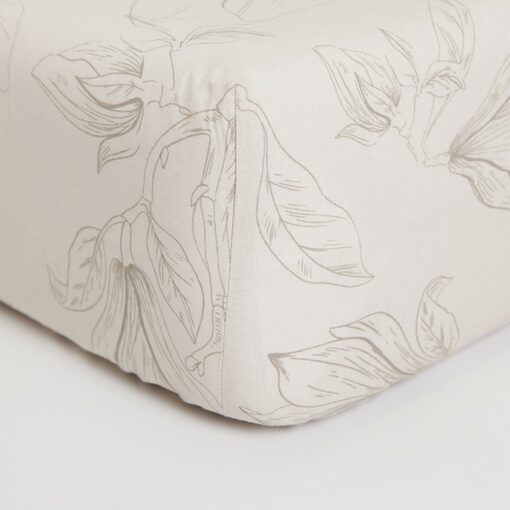 Sinsay - Lenjerie de pat din bumbac cu bandă elastică - Ivory-Home > bedroom > sheets