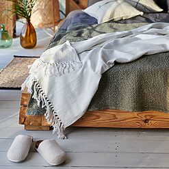 Sinsay - Pătură - Ivory-Home > decor > bedspreads and blankets