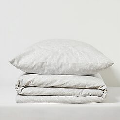 Sinsay - Set lenjerie de pat din bumbac - Gri deschis-Home > bedroom > bed linen