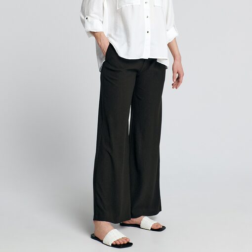Sinsay - Pantaloni high waist loose - Maro-Collection > all > trousers