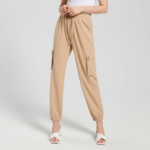 Sinsay - Pantaloni jogger - Bej-Collection > all > trousers