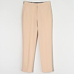 Sinsay - Pantaloni slim - Ivory-Collection > all > trousers