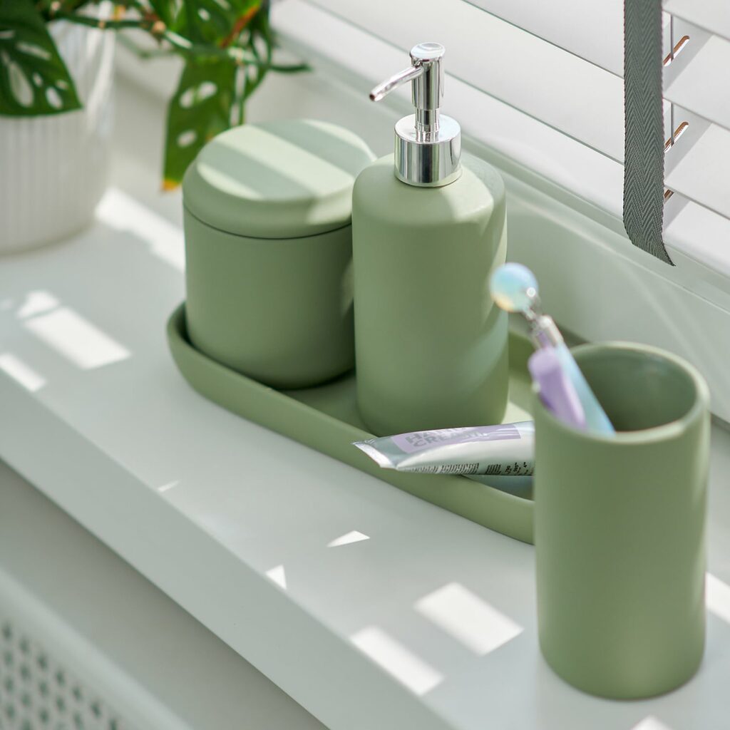 Sinsay - Set de baie - Verde-Home > bathroom > accessories