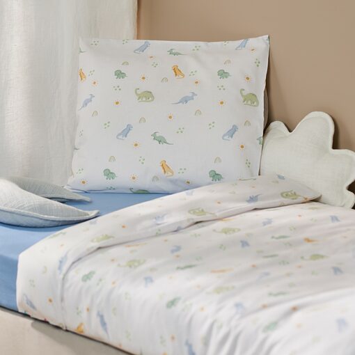 Sinsay - Set lenjerie de pat din bumbac - Alb-Home > kids room > bed linen