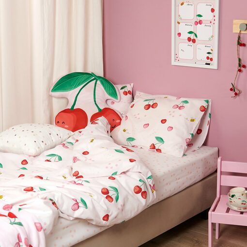 Sinsay - Set lenjerie de pat din bumbac - Roz-Home > kids room > bed linen