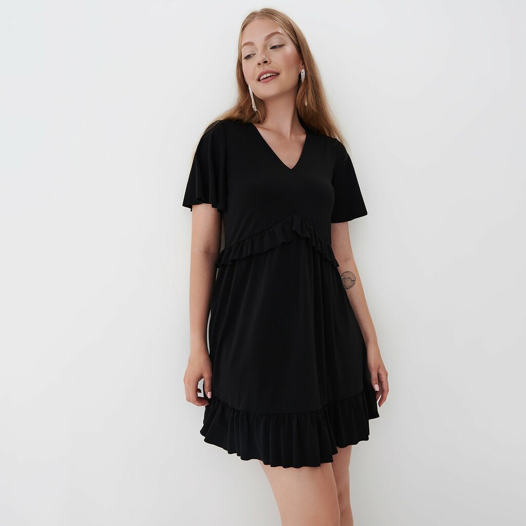 Mohito - Rochie cu mânecă scurtă - Negru-All > dresses